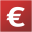 Currency Euro Icon 32x32 png